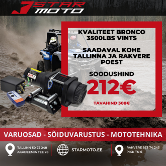 Kvaliteet Bronco vintsid laos Tallinna ja Rakvere poes